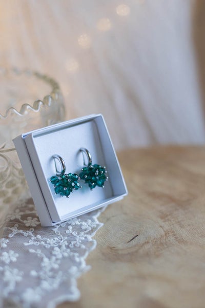 Leonora  korvakorut ter&auml;s (useita s&auml;vyj&auml;)