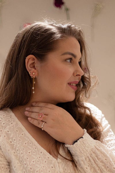 Selene  korvakorut kulta(useita v&auml;rej&auml;)