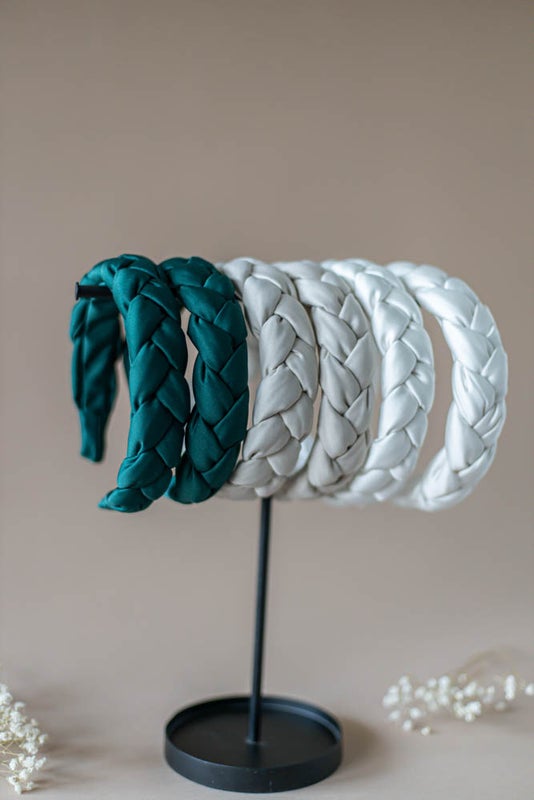 Leia hiuspanta satiini (useita v&auml;rej&auml;)