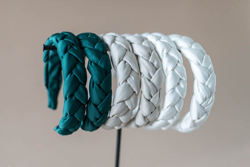 Leia hiuspanta satiini (useita v&auml;rej&auml;)